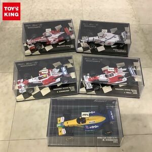 1円〜 ミニチャンプス 1/43 PANASONIC TOYOTA RACING TF108 J.TRULLI 2008 #11、STEWART FORD SF1 R.BARRICHELLO #22 他