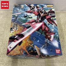 1円〜 MG 1/100 機動戦士ガンダムSEED DESTINY インフィニットジャスティスガンダム_画像1