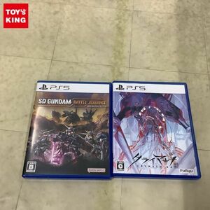 1円〜 PlayStation 5 ソフト クライマキナ/CRYMACHINA、SDガンダム バトルアライアンス