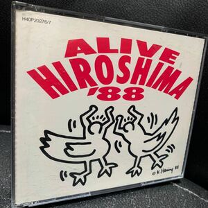 【ALIVE HIROSHIMA’88】PERSONZ ARB 佐木伸誘 桑名正博 杏里 竜童組 ハウンドドッグ SION UP-BEAT ZIG ZAG 宮原学 南こうせつ 世良公則