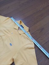 1261【中古品】Rosasen ロサーセン 半袖ポロシャツ　イエロー　ゴルフウェア　メンズ　サイズ　M_画像2