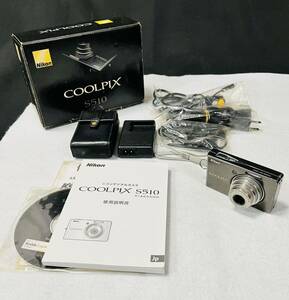 □ Nikon ニコン COOLPIX S510 コンパクトデジタルカメラ / 263642 / 418-10