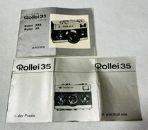 ◇【美品】Rollei 35 ローライ コンパクトフィルムカメラ Tessar 3.5/40 / 263719 / 416-7_画像8