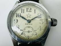 ◇ SEIKO 精工舎 軍用腕時計 二重ケース 手巻き 腕時計 /264099 /423-100_画像1