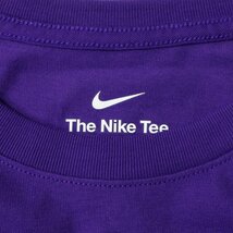 新品 NIKE ナイキ Force 長袖 Tシャツ L 紫 ロングスリーブ シャツ トップス メンズ スポーツ パープル 40周年記念 ◆CC2144B_画像9