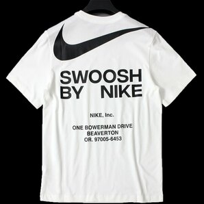 新品 NIKE ナイキ ビッグ スウッシュ 半袖 Tシャツ 2XL 白 シャツ トップス メンズ ビッグロゴ SWOOSH ホワイト 春夏 ◆CC2197Dの画像3