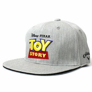  новый товар Callaway Toy Story колпак шляпа flat tsuba размер свободный Callaway Golf сотрудничество спорт Logo вышивка серый *CN1933
