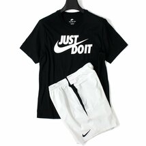 新品 NIKE ナイキ 半袖 Tシャツ ハーフパンツ 上下セット L セットアップ スポーツウェア トレーニング メンズ 春夏 ◆CC22322233A_画像1