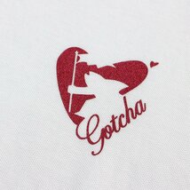 新品 ガッチャ ゴルフ 吸水速乾 半袖 ポロシャツ L 春夏 GOTCHA GOLF シャツ ゴルフウェア 国内加工 白 ホワイト サマー ◆GGPS222_画像6