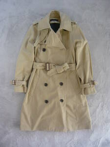 TODAYFUL Today full cotton double trench coat spring coat Camel beige lady's 36(S)