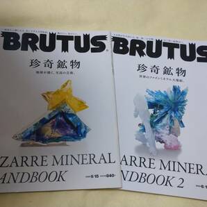 BRUTUS 珍奇鉱物 2冊セットの画像1