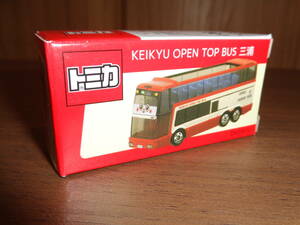 京急ストアオリジナルトミカ・KEIKYU OPEN TOP BUS 三浦（新品未開封）一梱包13台以上送料無料!!!