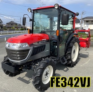 〈福岡Prefecture大川市発〉Yanmar Tractor EF342VJ 中古 42馬力 166hours キャビン ハイスピード Power steering Air conditioner 現物確認大歓迎