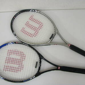 Wilson テニス ラケット WH50 / バッグ PRO TOUR K FACTOR ブラック×ゴールドの画像6