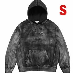 Supreme MM6 Maison Margiela Foil Box Logo Hooded Sweatshirt Black