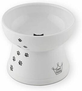  cat .(necoichi) happy dining cat for legs attaching hood bowl L cat pattern slipping cease silicon attaching 