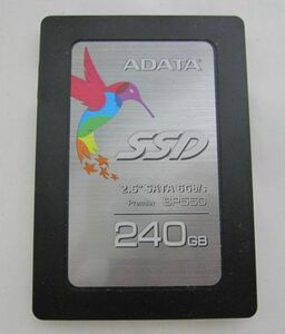 ADATA SP550 2.5インチ SATA SSD 240GB ASP550SS7 動作品
