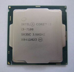 CPU intel Core i3-7100 3.90ＧＨz SR35C 　 動作品