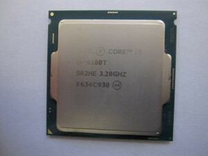 CPU intel Core i3-6100T 3.20ＧＨz SR2HE 　 動作品