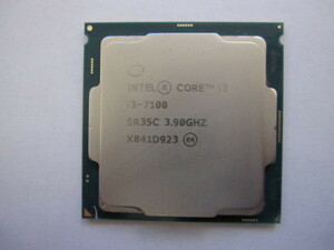 NO.923 CPU intel Core i3-7100 3.90ＧＨz SR35C 　 動作品