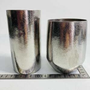 【2個セット】SULS Gallery チタン カップ サスギャラリー タンブラー チタニウム TITANIUM コップ ロックグラス 酒器 金属 食器 箱無の画像2