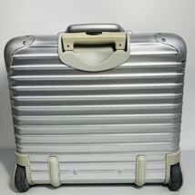 RIMOWA・リモワ 928.40 廃盤 TOPAS トパーズ TSA 2輪 ビジネス・トロリー 28L スーツケース_画像2