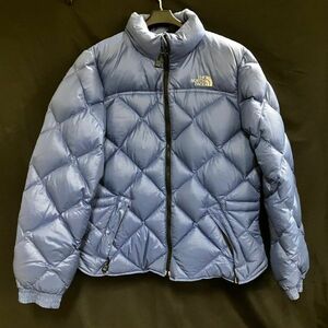 BCM651T THE NORTH FACE ノースフェイス キルティングダウンジャケット 600フィル レディース Mサイズ ブルー系