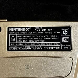 BCM664H Nintendo ニンテンドー Nintendo 64 NUS-001 本体 トイザラス限定 コントローラー 他 ゴールド系の画像7