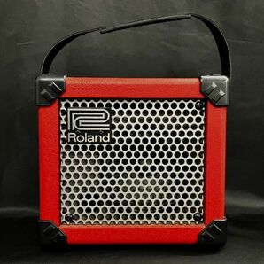 BDM562H Roland ローランド MICRO CUBE ギター用 コンボ アンプ レッド系の画像1