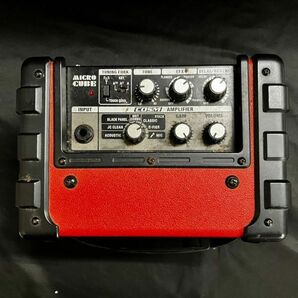 BDM562H Roland ローランド MICRO CUBE ギター用 コンボ アンプ レッド系の画像4