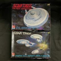 BDM985T U.S.S. エンタープライズ STAR TREK スタートレック NCC-1701-B,C and E Set/ NCC-1701-C,U.S.S ENTERPRISE 2点 まとめ_画像1