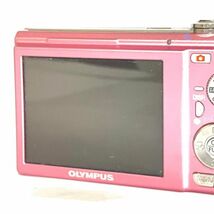 CDM958T Olympus オリンパス コンパクトデジタルカメラ FE-370 バッテリー付属 ピンク系_画像5