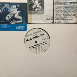 h 12インチ Mia Chevais SLOW JAM EVERYBODY BORDER BREAKERS LP レコード 5点以上落札で送料無料