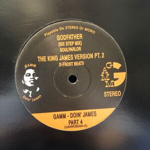 h 12インチ V.A. GAMM Doin' James Part 4 LP レコード 5点以上落札で送料無料