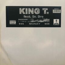 h 12インチ KING T feat. DR. DRE MONAY ドクタードレ LP レコード 5点以上落札で送料無料_画像1