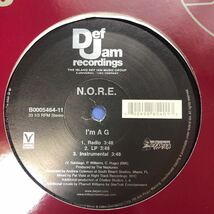 h 12インチ N.O.R.E. I'm A G LP レコード 5点以上落札で送料無料_画像1