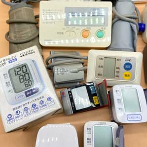 D61［ジャンク品/動作未確認］血圧計 まとめて 色々 シチズン/OMRON/AND/他の画像5