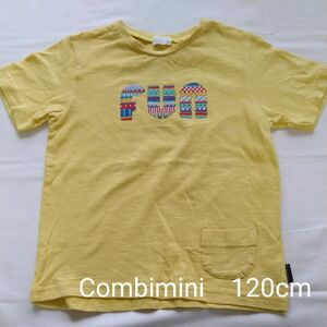 Combi mini　120cm 半袖Tシャツ　刺繍　コンビミニ