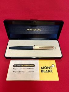 MONTBLANC ★☆ モンブラン 585 EF 224 箱付き 万年筆 ジャンク品扱い 正常筆記未確認 インク切れ 約13.5㎝