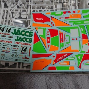 デカール美品 タミヤ 1/24 ジャックスアコード ピアアコード カルソニックプリメーラ JACCS PIAA CALSONICの画像4