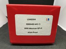 ユーロスポーツ別注ルックスマート 1/43 フェラーリ641/2 1990メキシコGP A・プロスト&N・マンセル 2台セット_画像4
