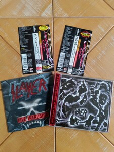 SLAYER　スレイヤー　CD(２枚組)「アンディスピューテッド・アティテュード」(初回生産分のみのライブ・トラックス３曲入りボーナスCD付き)