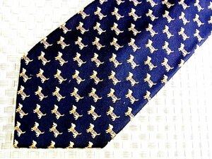 *RB0716*[ embroidery dog dachshund animal pattern ] Ralph Lauren [ beautiful goods ] necktie 