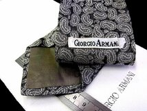 ♪今週の特売980円～♪1684♪状態並品【GIORGIO ARMANI】アルマーニ【ペイズリー 柄】ネクタイ♪_画像3