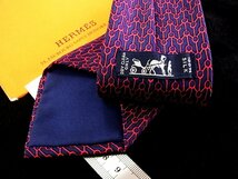 ♪今週の特売980円～♪1683♪状態並品【HERMES】エルメス【アート デザイン 柄】ネクタイ♪_画像2