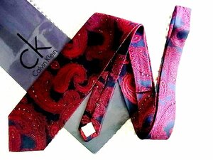 *RB0932*[ embroidery *peiz Lee pattern ] Calvin Klein [ beautiful goods ] necktie 