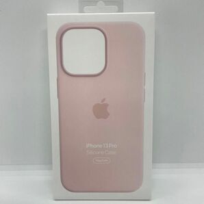 【新品未開封】Apple純正　MagSafe対応　iPhone 13 Pro シリコンケース　チョークピンク