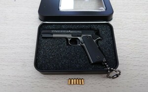 ..1/3 шкала миниатюра модель оружия Colt M1911 gun цвет × черный gun подставка + коробка + дополнение муляж Cart комплект 