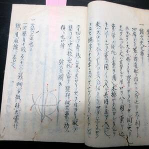 ★S46江戸享保19年（1734）兵法写本「一歩集」1冊/絵入古書古文書/手書き/忍術の画像3