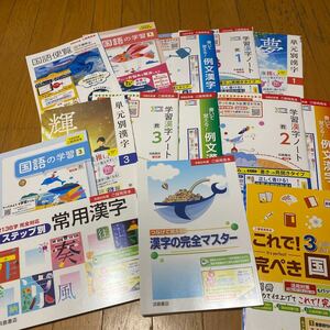 2024☆教育出版参考ほか　国語漢字ノートなど　14冊